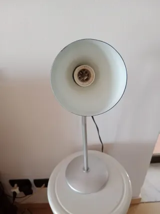 Lampada vintage metallo e plastica