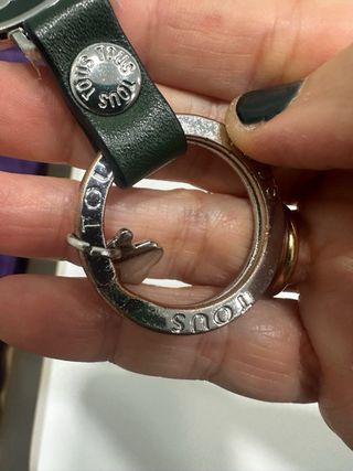 Llavero Tous Oso Plata