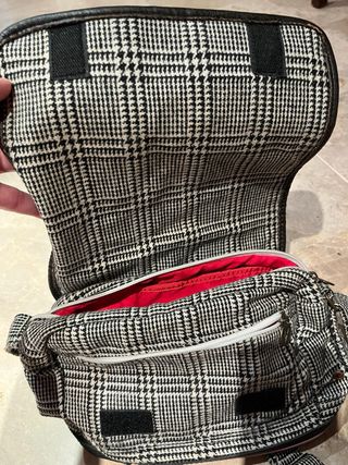 Bolso Converse Cuadros y Cordones