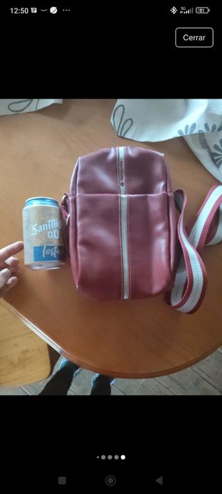 Bolso pequeño Samsonite rojo