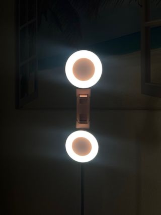 Tripode con aro de luz para moviles. Inalambrico