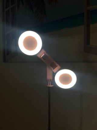 Tripode con aro de luz para moviles. Inalambrico