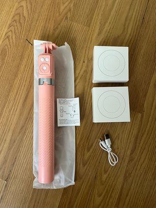 Tripode con aro de luz para moviles. Inalambrico