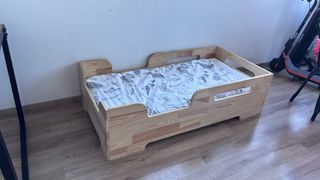 Cama infantil de madera 140X70