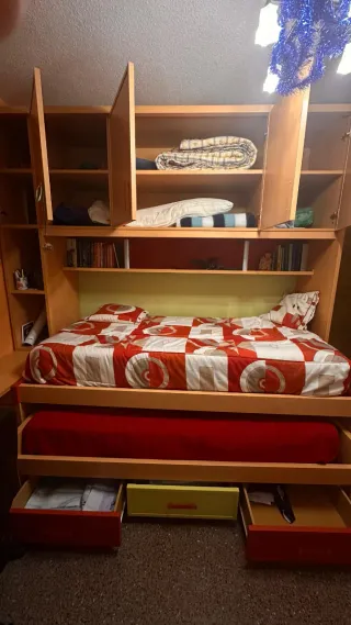 Dormitorio juvenil completo