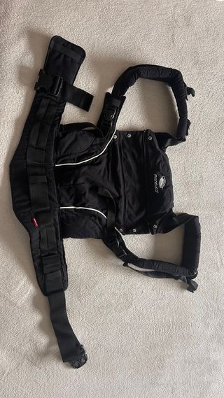 Mochila portabebés Manduca negra