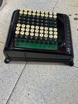 Calculadora antigua burroughs