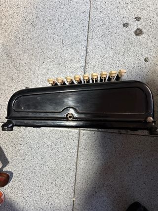 Calculadora antigua burroughs