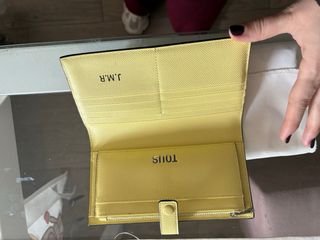 Cartera Tous amarilla pastel