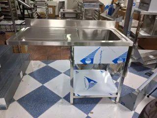 Fregadero industrial acero inoxidable