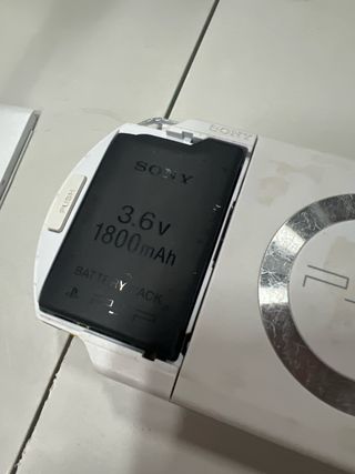 Sony PSP 1004 Camara White Cargador + Bateria