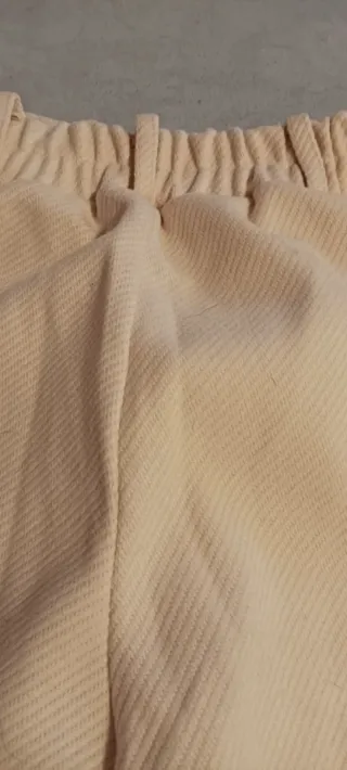 Lote 2 faldas pantalón beige y rosa