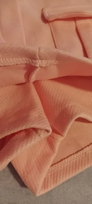 Lote 2 faldas pantalón beige y rosa