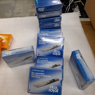 Cañas Saxo Alto y Tenor Rico Royal