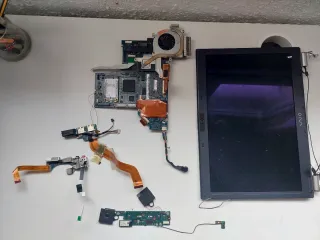 Sony Vaio Portátil Componentes