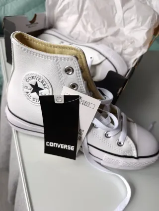Zapatillas Converse altas blancas talla 38