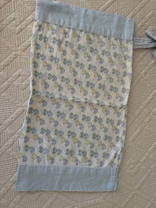 Conjunto Cuna Chichonera coches Azul