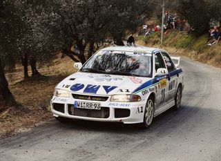Scalextric Mitsubishi Lancer Evo III Stohl