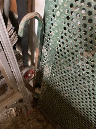 Valla de hierro forjado