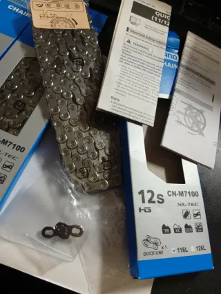 Catena Shimano CN-M7100 12v Quick Link