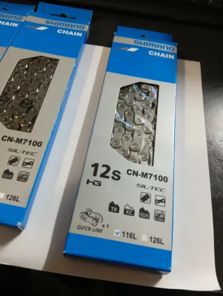 Catena Shimano CN-M7100 12v Quick Link