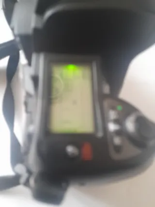 Cámara Nikon D70s Digital Negra