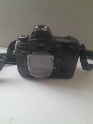 Cámara Nikon D70s Digital Negra