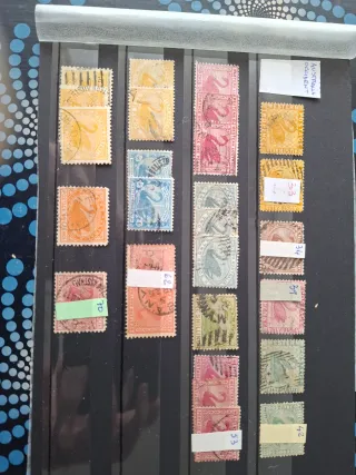 Lotto francobolli Australia Occidentale