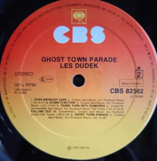 LP Vinilo  Les Dudek. Ghost Town Parade