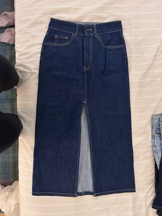 Falda vaquera Massimo Dutti T.34