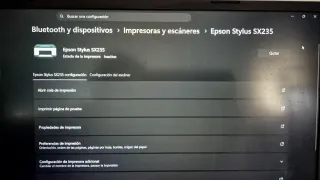Impresora & Escáner Epson Stylus SX235W WiFi