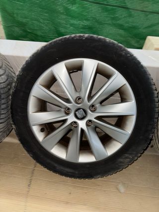 Llantas Seat Leon 16 pulgadas con cubiertas