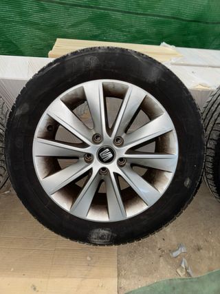 Llantas Seat Leon 16 pulgadas con cubiertas