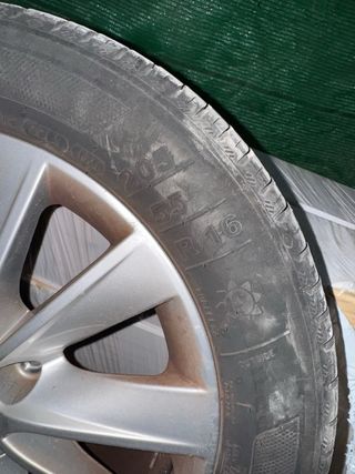 Llantas Seat Leon 16 pulgadas con cubiertas