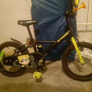 Bicicleta infantil B'TWIN 16 5-8 años