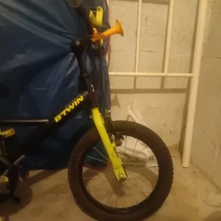 Bicicleta infantil B'TWIN 16 5-8 años