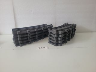 Lote de 10 curvas de Playmobil