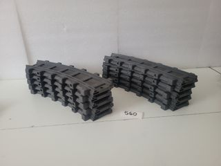 Lote de 10 curvas de Playmobil