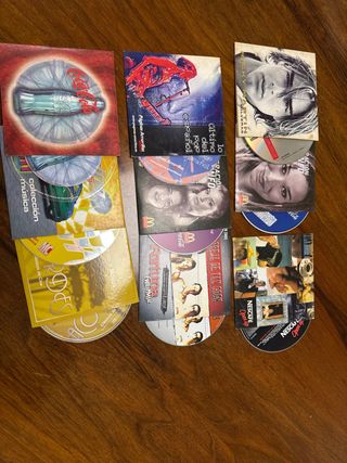Lote CDs Música Pop Rock Español e Internacional