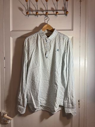 Scalpers Polera Rayas Seersucker