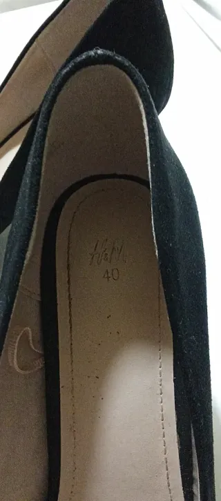 Zapatos de salón H&M Negro Talla 40