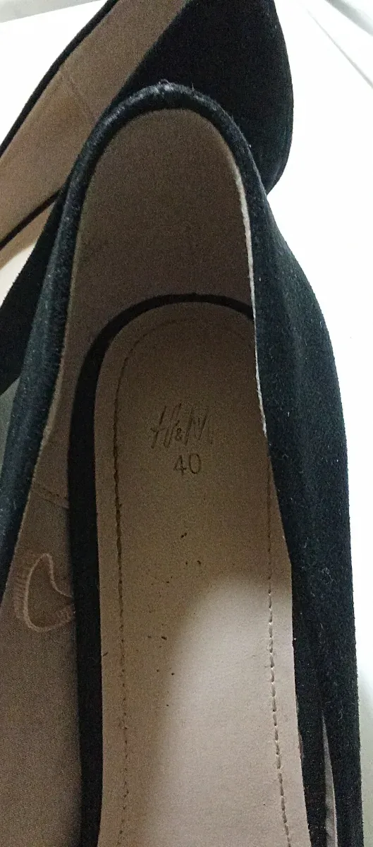 Zapatos de salón H&M Negro Talla 40