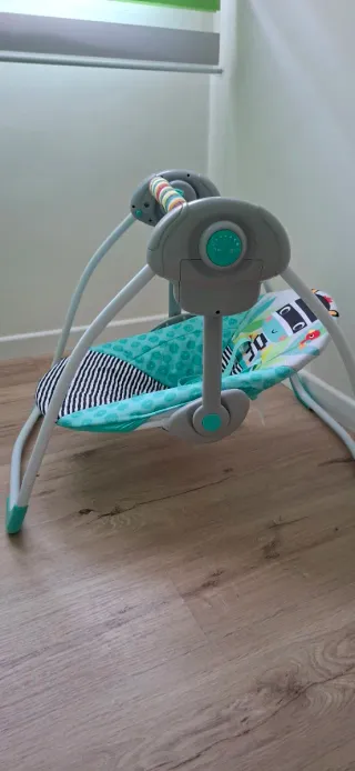 Hamaca para bebé con diseño de animales