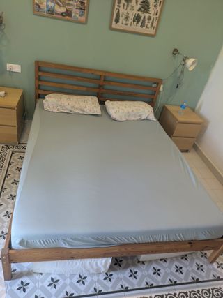 Cama Ikea Tarva 160x200 Madera