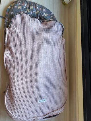 Saco Pasito a Pasito floral con relleno