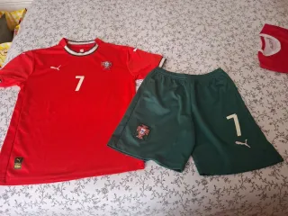 Equipación Portugal Ronaldo Talla XS