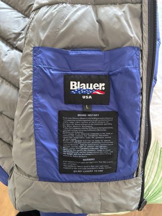 Chaqueta Blauer Plumas Azul