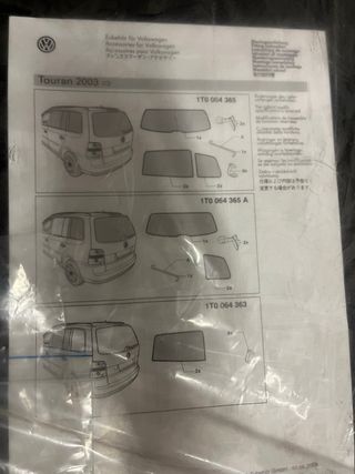 Parasoles Originales Volkswagen Touran