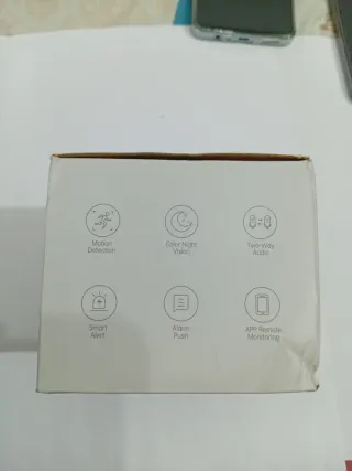 Cámara Vigilancia WiFi 360° control con Movil