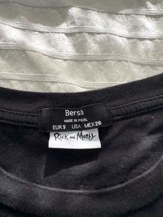 Camiseta Bershka con estampado de oso